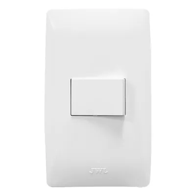 Apagador Sencillo de 127 V~60 Hz 10 A / Color Blanco.