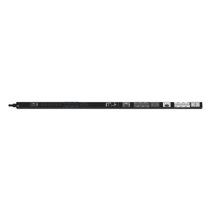PDU G6 Monitoreable (MI) para Distribución de Energía, Enchufe de Entrada NEMA L21-30P, Con 18 Salidas C13, 6 x C19, y 6 x 5-20R, de Instalación Vertical, 208 Vca, 30 Amp