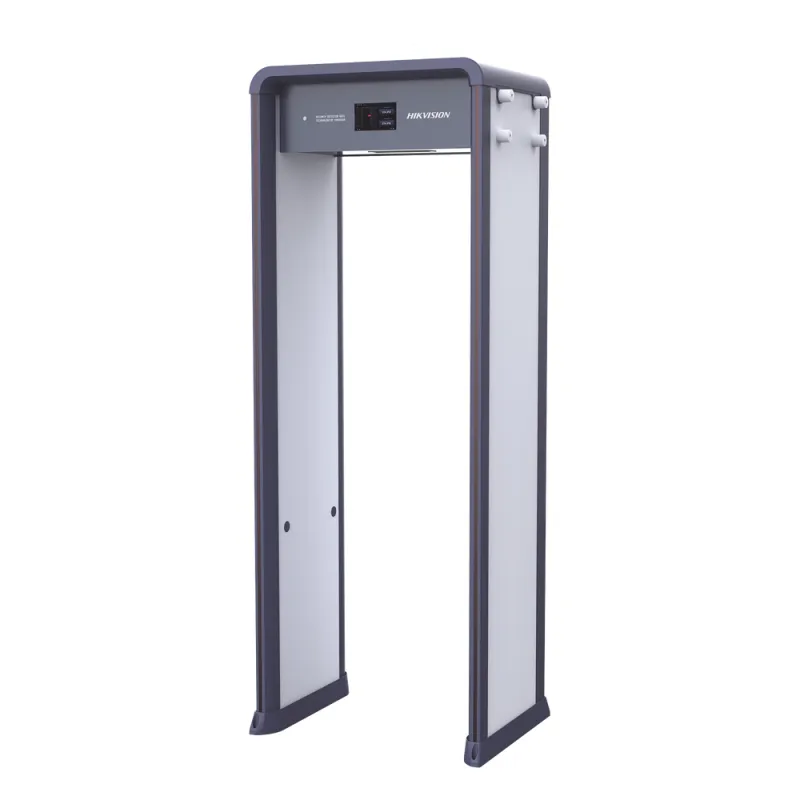Arco Detector de Metales de 33 Zonas con Pantalla LCD de 7" / Conteo de personas y Alarmas / Ajuste de Sensibilidad e Interferencias