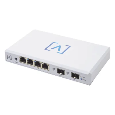 Router VPN / 4 puertos 10/100/1000/2500 Gbps (2 puertos PoE af/at) / 2 puertos SFP+ 10Gbps / Filtrado Avanzado DPI: Bloqueo de Contenido / Administración nube gratuita / Soporta UPnP