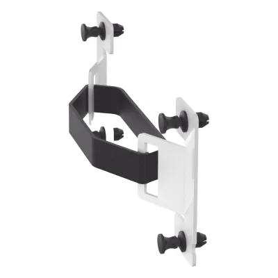 Kit de Soporte de Correa, Para Uso con Gabinetes Multipropósito, de Instalación a Presión, Color Blanco