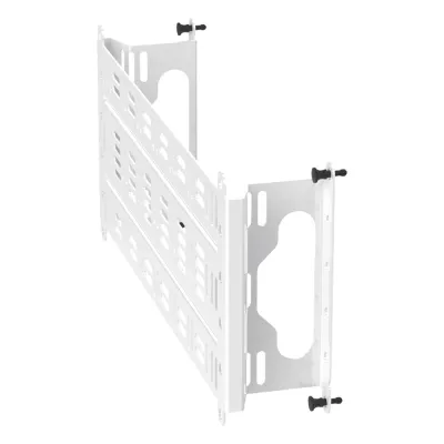 Accesorio Para Montaje de Equipos o Dispositivos en Gabinetes Multipropósito, de Instalación a Presión, de Acero, Color Blanco