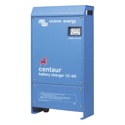 Centaur 12/40 / Cargador de Baterías 12V, 40A / Para Ambientes Marinos y Terrestres. / Bancos de 160 a 400 Ah