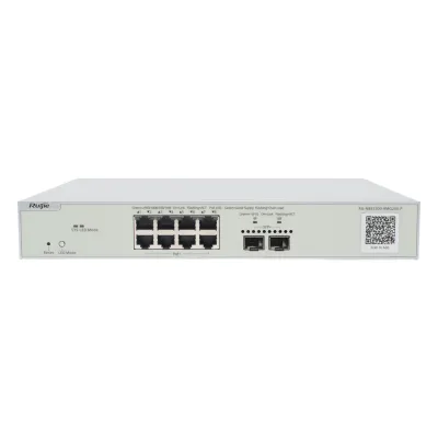 Switch Multi-Gigabit PoE+ Capa 2 con 8 Puertos 2.5G PoE+ hasta 240W y 2 Uplink SFP+ 10G ,Administrable Cloud, Diseñado Para Access Points WiFi 6/7