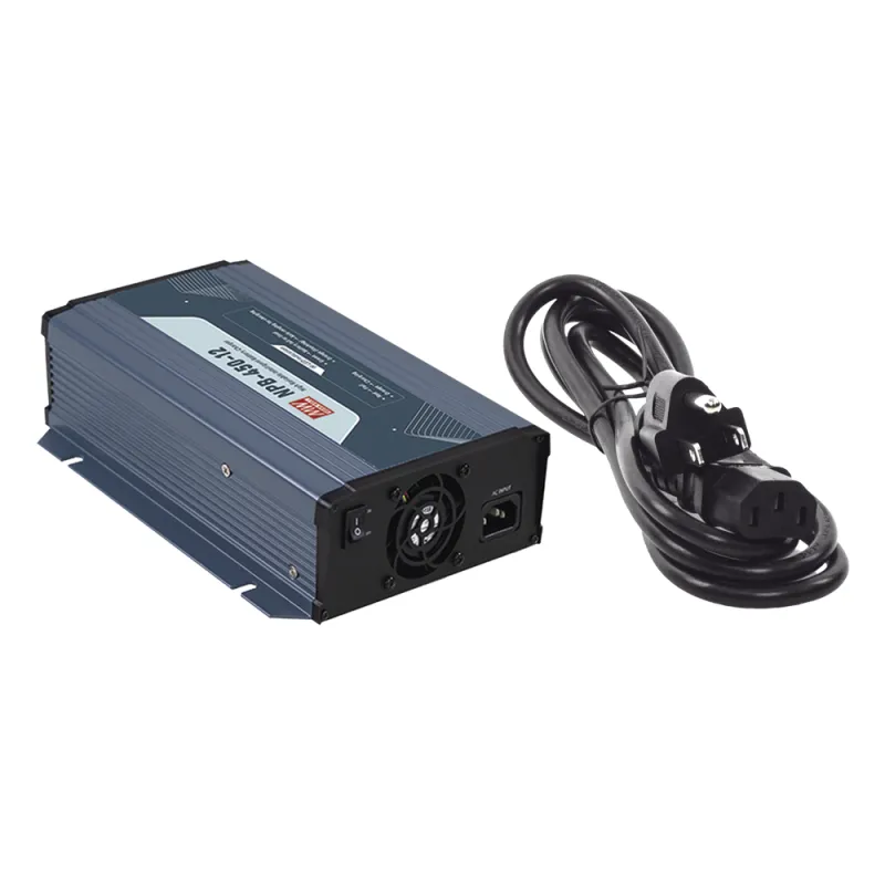 Cargador para Baterías de Plomo Ácido y Litio/ 13.5A / 24V / Bancos de 45 a 155 Ah / Con cable de alimentación