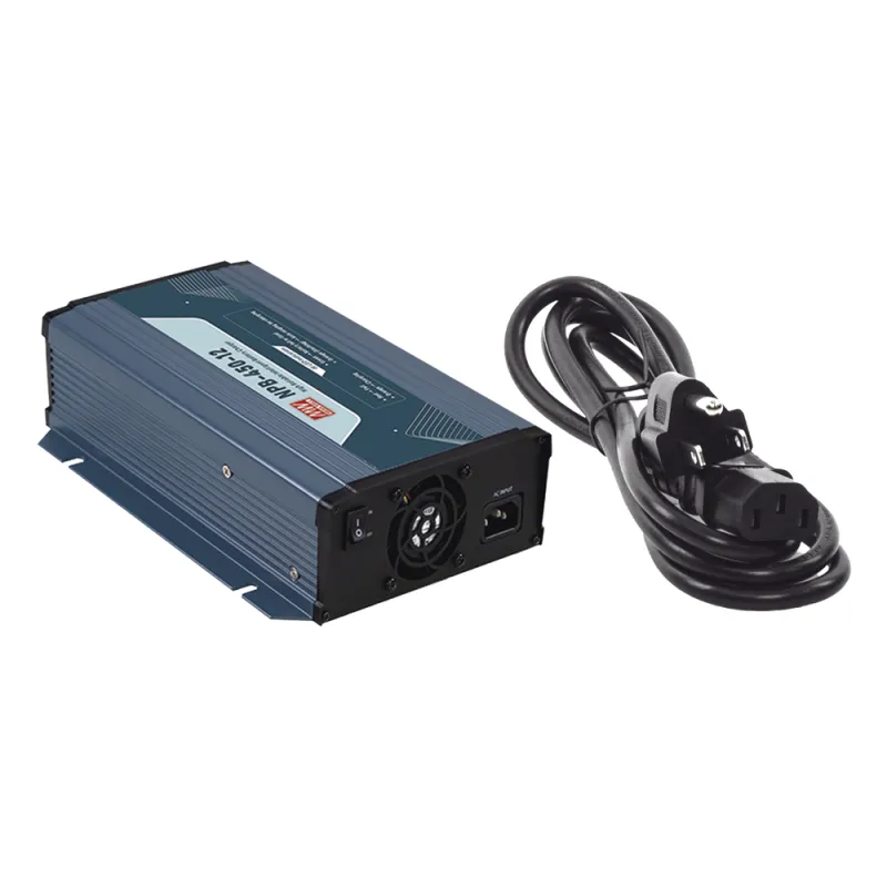 Cargador para Baterías de Plomo Ácido y Litio / 25A / 12V / Bancos de 90 a 300 Ah / Con cable de alimentación
