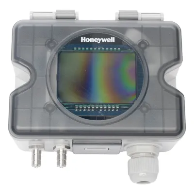 Transmisor de presión diferencial de aire con comunicación Modbus RTU y pantalla LCD para sistemas HVAC