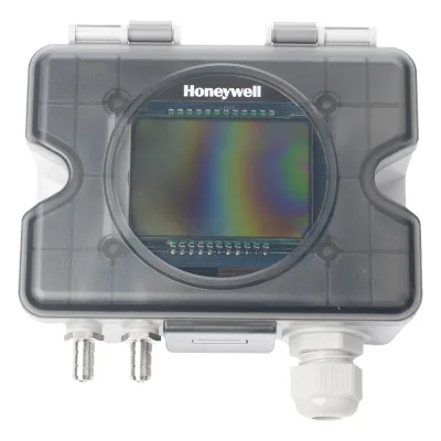 Transmisor de presión diferencial de aire con pantalla LCD, rango ±10,000 Pa, salida 0-10V y 4-20mA, para sistemas HVAC