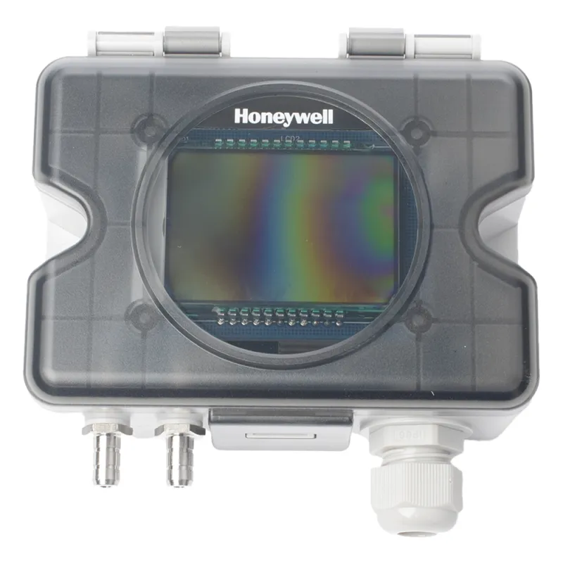 Transmisor de presión diferencial de aire con pantalla LCD, rango ±10,000 Pa, salida 0-10V y 4-20mA, para sistemas HVAC
