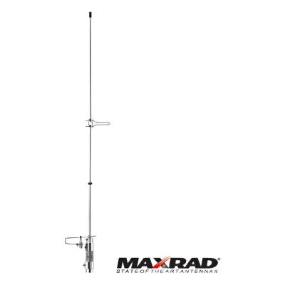 Antena base UHF, omnidireccional y rango de frecuencia 450 - 470 MHz