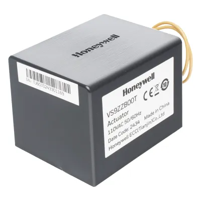 Válvula de control eléctrica de 3 vías para fancoil, retorno por resorte, normalmente cerrada, 110 V CA, conexión NPT