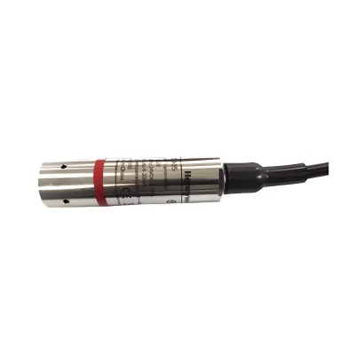 Sensor de nivel de líquido por presión sumergible con salida 4-20mA, rango de medición de 15 m, para HVAC, pozos y tratamiento de aguas