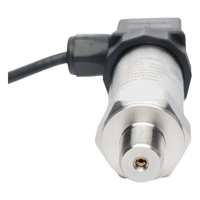 Sensor de presión industrial de 0 a 40 bar con salida de corriente 4-20 mA y conexión roscada NPT