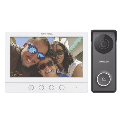 Kit de Videoportero TurboHD con Pantalla LCD a Color de 7" / Frente de Calle para Exterior de Metal / 720p (1 Megapíxel )117° de Visión (Gran Angular)
