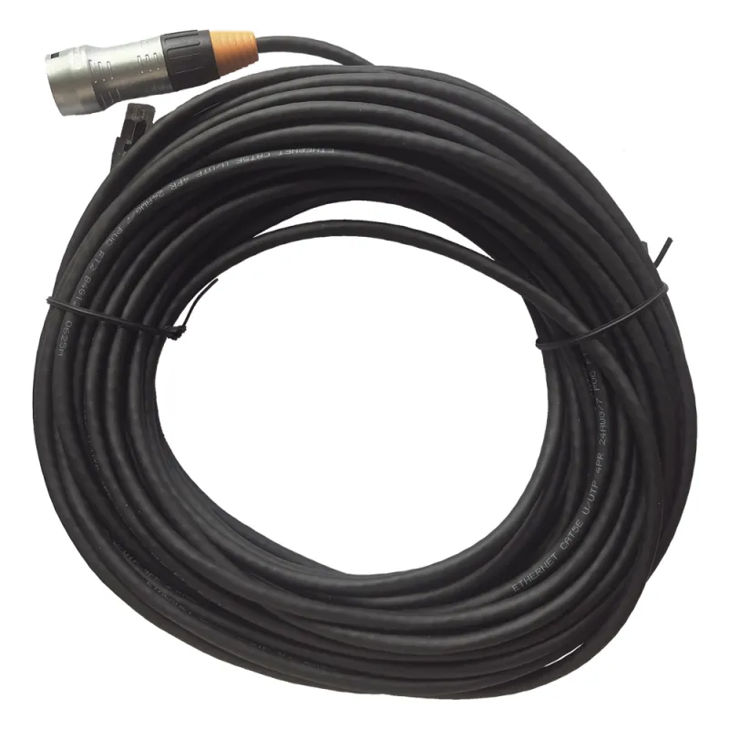 Cable de Datos Principal para Paneles LED de Exterior / Compatible con Familia CD-1AAB y CD-2APA / 20 Metros de Distancia