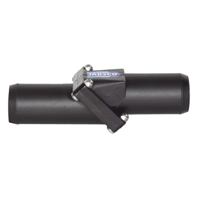 Válvula anti retorno de linea para mangueras de 1 1/2 pulgadas.