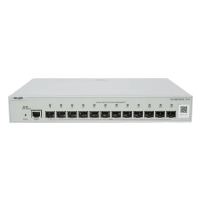 Switch Administrable Full Aggregation Capa 3, 12 Puertos SFP+ 10G y un Puerto MGMT