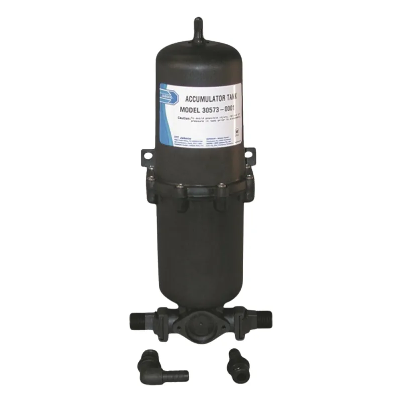 Tanque acumulador con capacidad de hasta 34 onzas líquidas (1 litro)