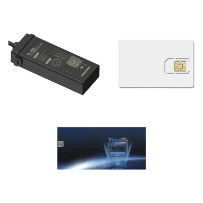 KIT Localizador Vehicular GPS 4G LTE Cat1 / Rastreador con Respaldo 2G / Apagado y Encendido de Motor Remoto / Entrada Analógica / Protección de Batería / IP66 Tamaño Mini para Motocicletas / Incluye Licencia TrackSolidPro 10 Años y SIM500MB2Y