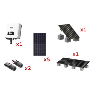Kit Solar Interconexion / 3kW 220Vca / Inversor AFORE / Montaje Incluido