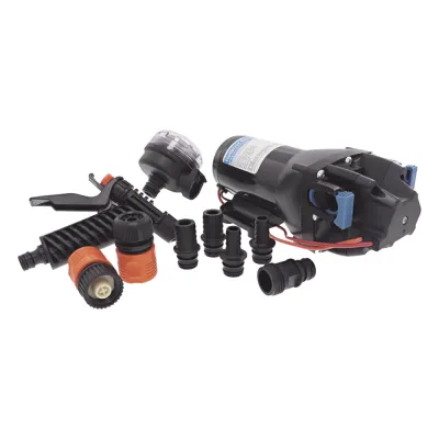 Bomba de lavado de alta presión y alto caudal HotShot HD 4 de 12 Vcd, 15LPM / 4GPM / 60 PSI