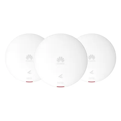 Kit de 3 - Punto de Acceso Wi-Fi 6 / 1.775 Gbps / MU-MIMO 2x2:2 (2.4GHz y 5GHz) / Smart Antenna 20% más cobertura / Instalación en techo y pared / Seguridad WP3 / Con Administración Gratuita desde la Nube
