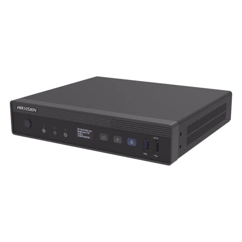 Controlador LED para Videowall / Configuración WEB / Android Interconstruido / 4 Puertos de Video / Compatible con Paneles LED Hikvision