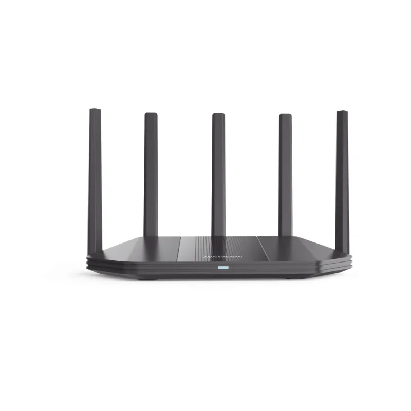 Router Inalámbrico / Wifi 6 / Hasta 3000 Mbps / MESH / Doble Banda AC (2.4 GHz y 5 GHz) / 4 Puertos 1000 Mbps / 5 Antenas Omnidireccional / Interior / Beamforming Optimizado / Administración Gratuita desde la Nube