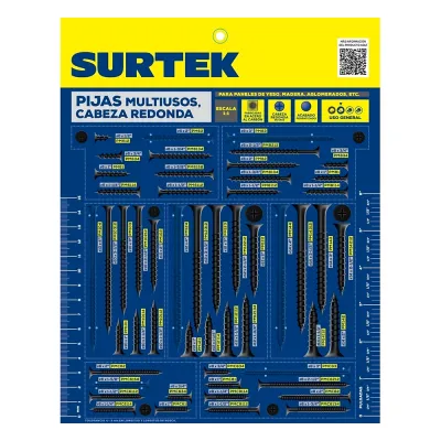 Muestrario de Pija Multiusos Surtek