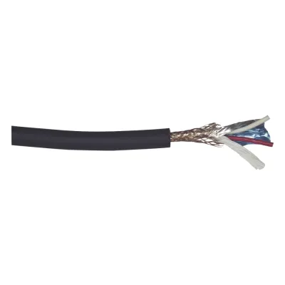 Cable para Micrófono de 100 Metros / Compatible con Conectores XLR, 6.5 mm, 3.5 mm y RCA / Alta Fidelidad / Cable Profesional de ALTA FIDELIDAD 100% Cobre / Color Negro