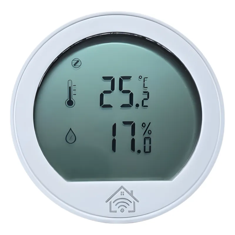 (ZigBee) Sensor de temperatura y humedad con pantalla de consulta, inalambrico ZigBee