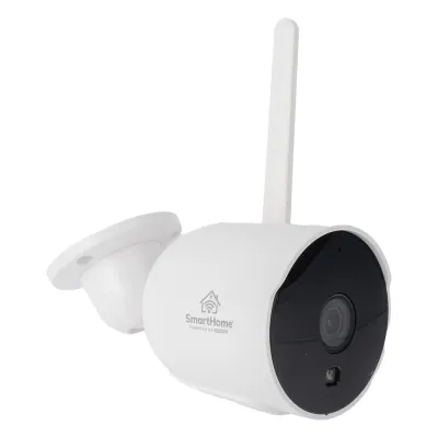 CAMARA BALA IP 2MP| WIFI | AUDIO DE 2 VIAS| ALMACENAMIENTO EN MICROSD| LENTE DE 4MM | ANGULO DE APERTURA 90 GRADOS IP65