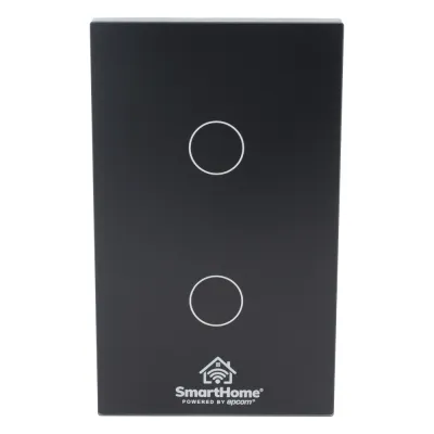 (Wifi) Apagador switch inalámbrico WIFI, control de 2 regresos de carga, 110V