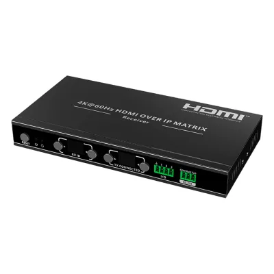 Receptor | Extensor de matriz HDMI sobre IP IG de 4K60 Hz con videowall