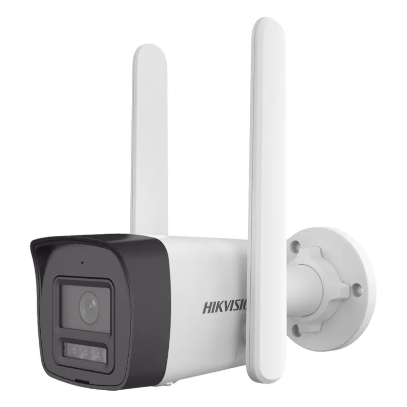 [Dual Light + 4G] Bala IP 4 Megapixel / Lente 2.8 mm / 30 mts IR + 30 mts Luz Blanca / Micrófono Integrado / ACUSENSE Lite / Exterior IP67 / H.265 / Micro SD