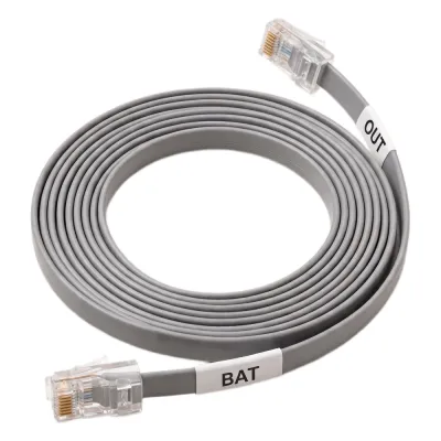 Cable de Comunicación RJ45-RJ45 para Comunicación entre Inversores ELD / EHD y Baterías EPEVER