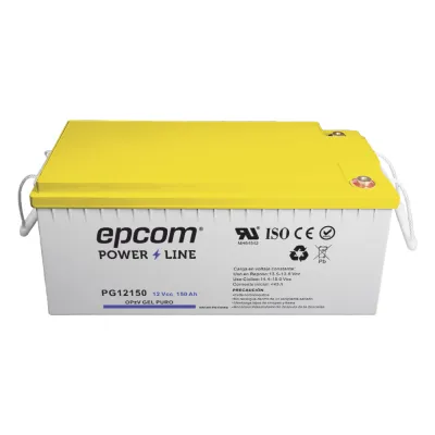 Batería GEL Puro OPzV Ciclo Profundo / 12 Vcc / 150 Ah / Aplicaciones Fotovoltaicas y de Respaldo