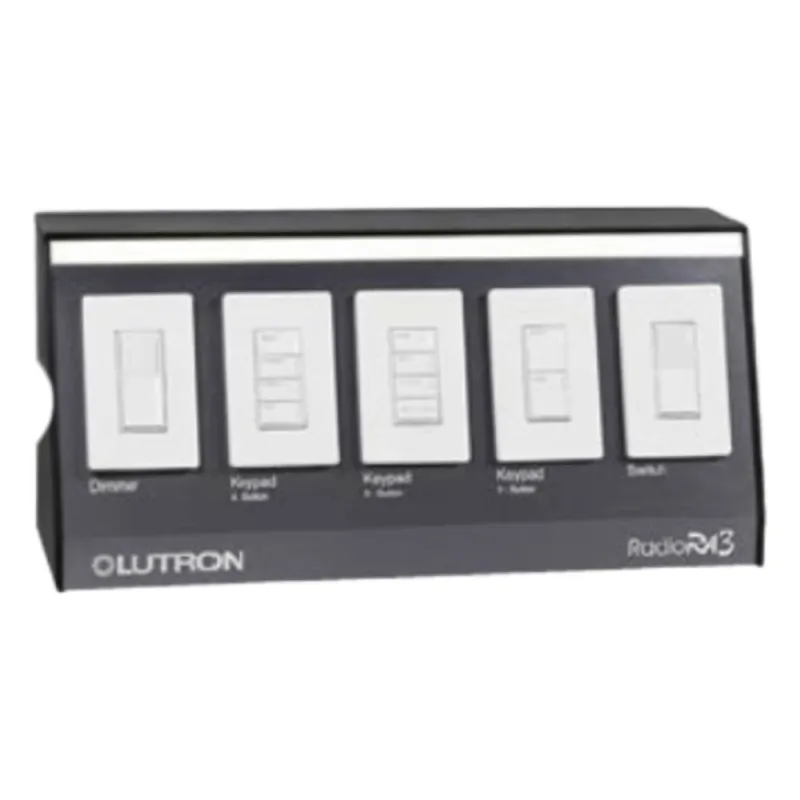 Maletín de demostración portátil para el sistema RadioRA 3 Lutron