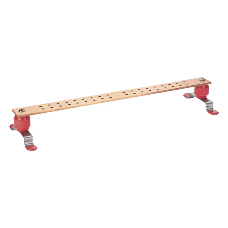 Barra de Conexión a Tierra StructuredGround™ para Telecomunicaciones y Centro de Datos, de 1/4" Grosor X 2" Ancho X 24" Largo.