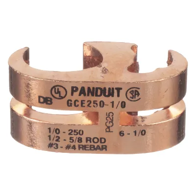 Conector de Conexión a Tierra tipo "E" para Conductor 1/0 AWG STR – 250 KCMIL (70–120mm²) MAIN y TAP