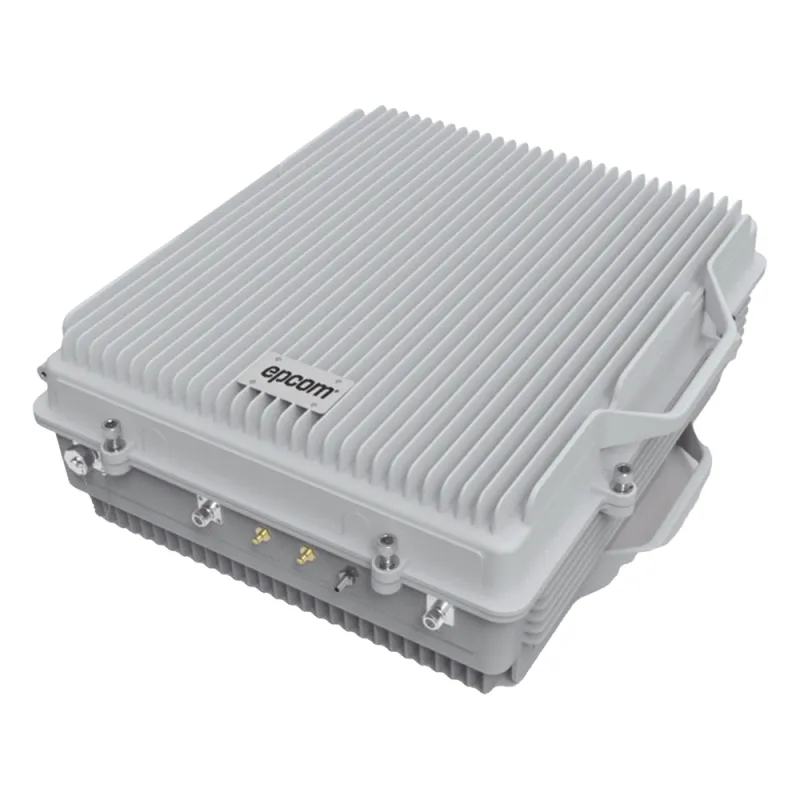 (HASTA 4 KILÓMETROS) Amplificador de Señal Celular 4G de ALTA POTENCIA: Especial para Crear una Zona Celular en Áreas Rurales o Comunidades Alejadas. 95 dB de Ganancia, 20 Watts de Potencia, 1700/2100 MHz.