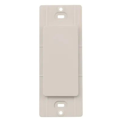 Inserto ciego para placa de pared Claro, acabado satinado, color Taupe, línea Lutron