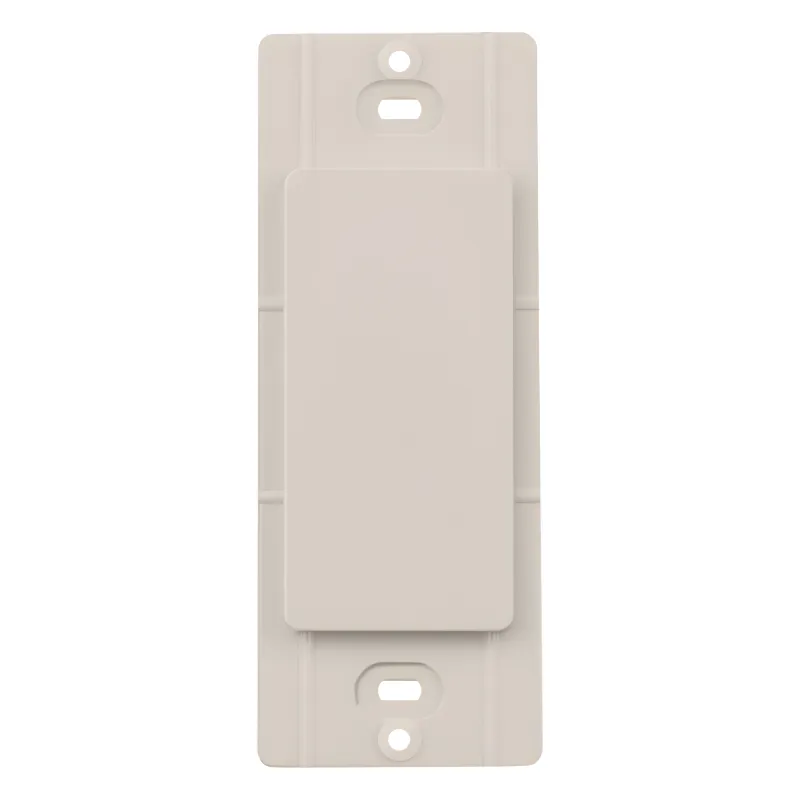 Inserto ciego para placa de pared Claro, acabado satinado, color Taupe, línea Lutron