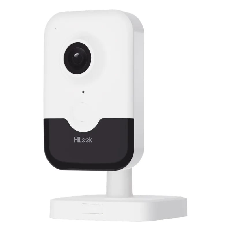 Cubo IP 2 Megapixel / Lente 2.8 mm (Gran Angular) / Audio Bidireccional / WiFi / Memoria Micro SD /AcuSense / Notificacion Push / Interior / H.265+