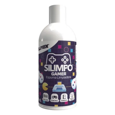 Silimpo Gamer La Espuma de Limpieza con Protección UV, Efecto Anti-Estático y Aroma a Chicle para tus Dispositivos Gaming.