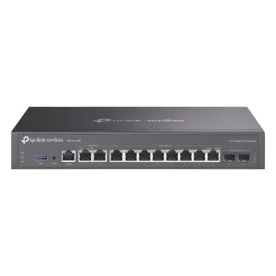 Router Omada VPN / SDN Multi-WAN Gigabit / 2 Puertos WAN/LAN RJ45 2.5 Gigabit / 8 Puertos WAN/LAN RJ45 Gigabit / 2 Puertos WAN/LAN SFP Gigabit / 1,000,000 Sesiones Concurrentes / Administración Centralizada Omada o Stand-Alone