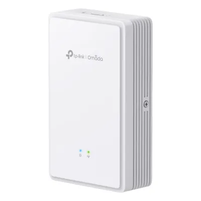 Punto de Acceso GPON Omada / WiFi 6 AX1800 / 1 puerto GPON / 1 Puerto FXS / 2 Puertos 10/100/1000 RJ45 / Mesh Omada / Configuración por Controlador o Stand-Alone / Para Montaje en Pared