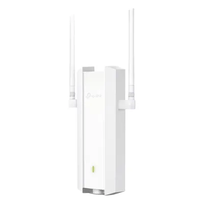 Punto de Acceso Omada Exterior / Wi-Fi 6 AX1800 MU-MIMO 2x2 / Mesh Omada / Alta Densidad de Usuarios / Carcasa Resistente IP67 / Configuración por Controlador o Stand-Alone / Para Montaje en Mástil/ Pared / Alimentación PoE+