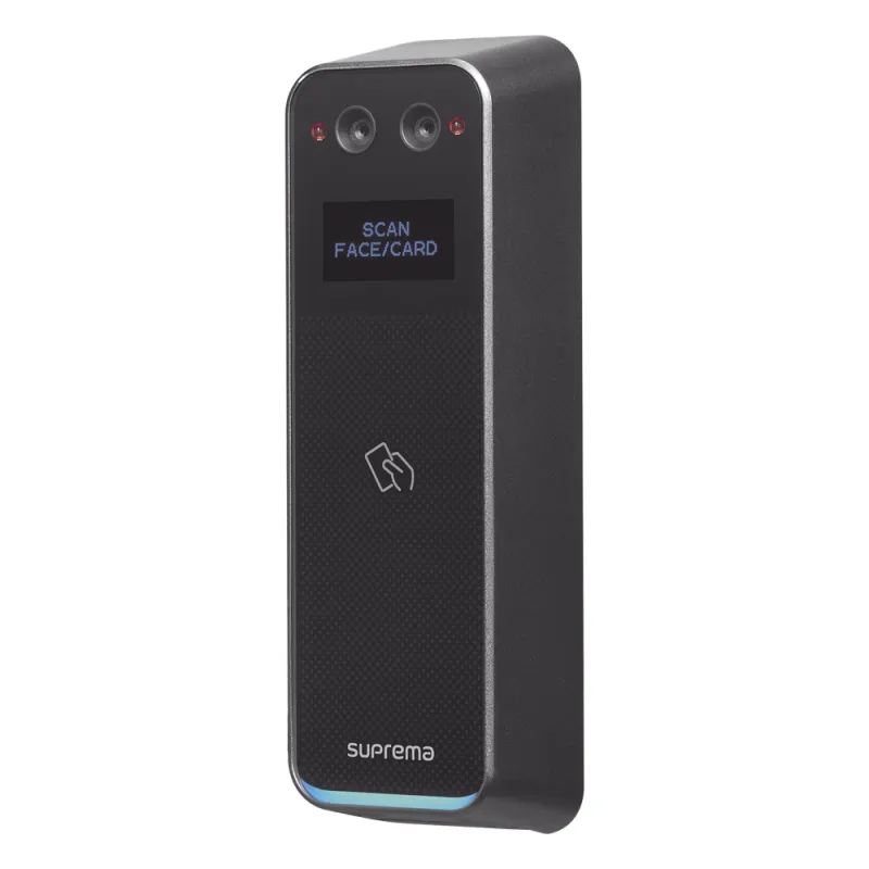 Lector Biométrico Facial (BEW3) / lector de tarjetas Prox EM, mifare, Tarjetas Virtuales por Bluetooth / con protección IP67, IK08