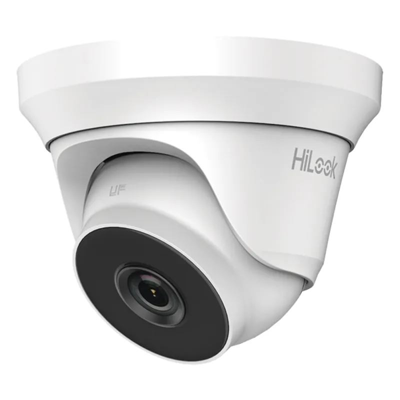 Turret TURBOHD 2 Megapixel (1080p) / Gran Angular 103 / Lente 2.8 mm / Audio por Coaxitron / 40 mts IR EXIR / Exterior IP66 / 4 Tecnologías / dWDR / Metal